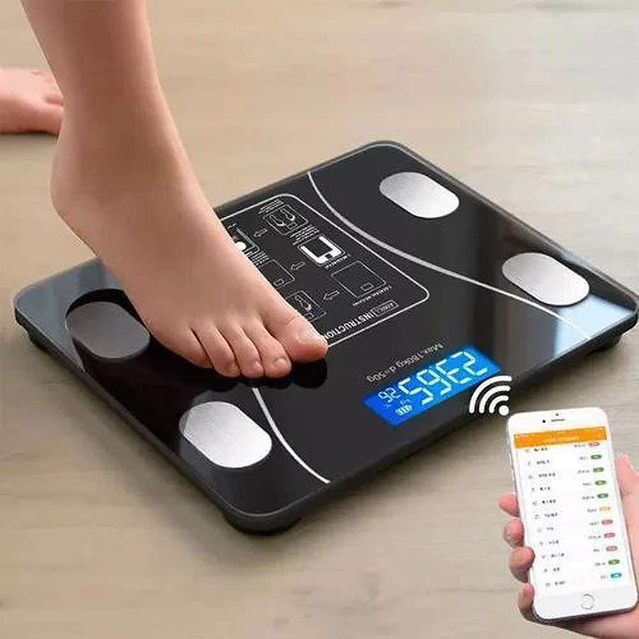 استخدام الميزان الذكي مع تطبيق الهاتف